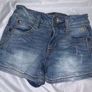 Justice girls jean denim shirts size 8 slim